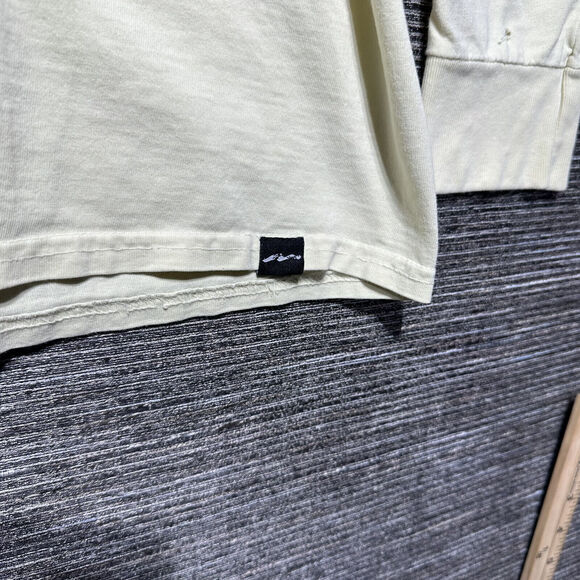 Kauai Coffe T Shirt Men's XL Yellow Long Sleeve - Picture 5 of 13